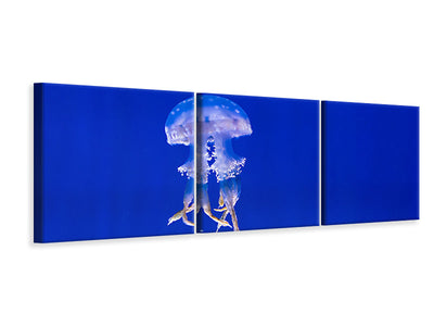 panoramic-3-piece-canvas-print-glowing-jellyfish