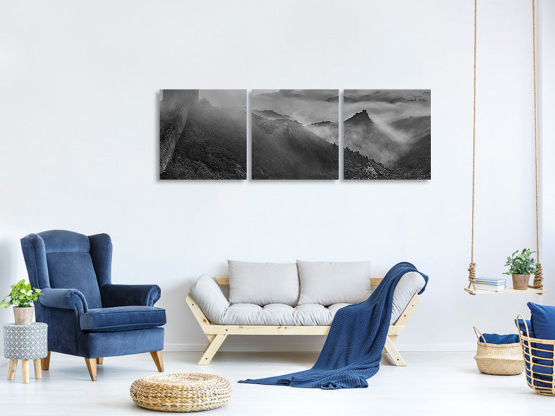 panoramic-3-piece-canvas-print-misty-morning-at-great-wall