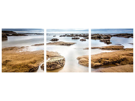 panoramic-3-piece-canvas-print-mystic-mood-by-the-sea