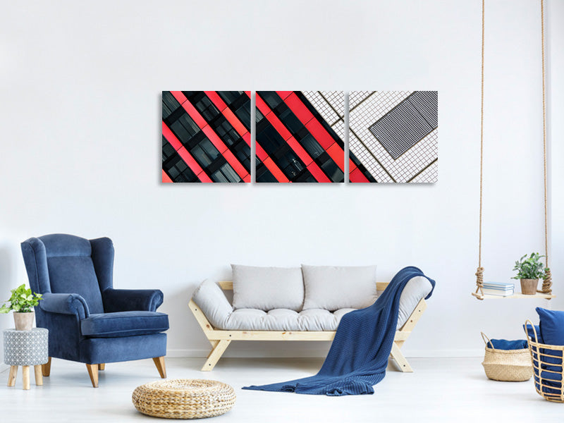 panoramic-3-piece-canvas-print-red-diagonals