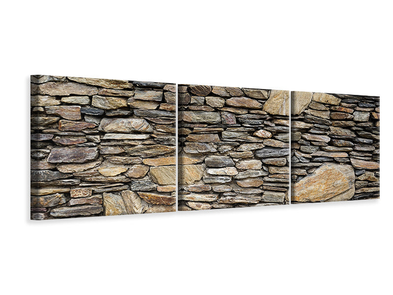 panoramic-3-piece-canvas-print-stone-construction-art