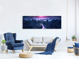 panoramic-canvas-print-the-earth-awakening